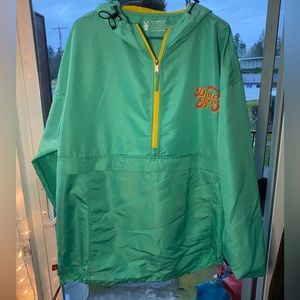 Dutch Bros Quarter-Zip Rad Windbreaker size 2X